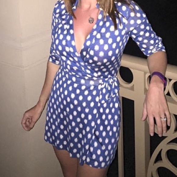 Diane von Furstenberg Print Skort Jumpsuit - Picture 5 of 6